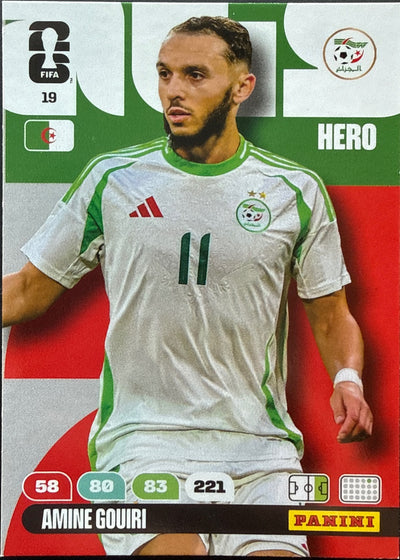 Amine Gouiri – Panini Adrenalyn XL FIFA World Cup 2026 – #19