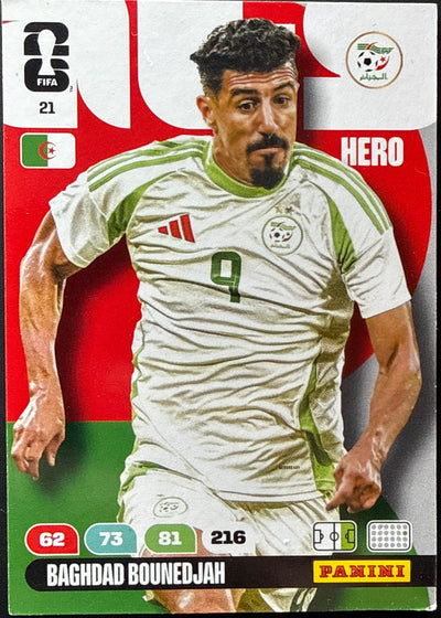 Baghdad Bounedjah – Panini Adrenalyn XL FIFA World Cup 2026 – #21