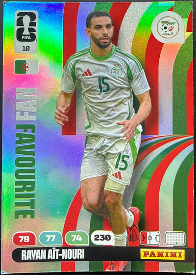 Rayan Aït-Nouri – Panini Adrenalyn XL FIFA World Cup 2026 – #10