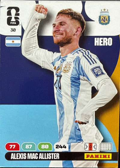 Alexis Mac Allister – Panini Adrenalyn XL FIFA World Cup 2026 – #30