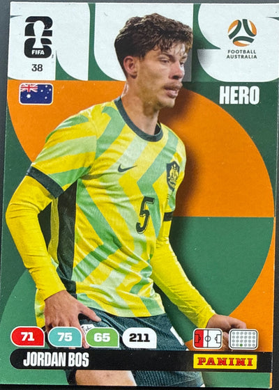 Jordan Bos – Panini Adrenalyn XL FIFA World Cup 2026 – #38