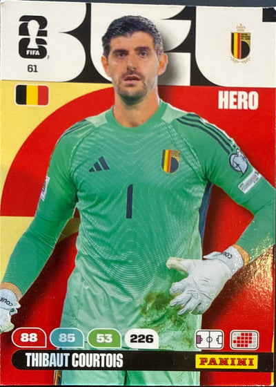 Thibaut Courtois – Panini Adrenalyn XL FIFA World Cup 2026 – #61