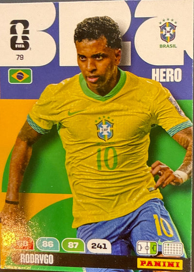 Rodrygo – Panini Adrenalyn XL FIFA World Cup 2026 – #79