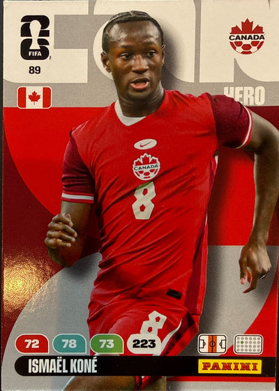 Ismaël Koné – Panini Adrenalyn XL FIFA World Cup 2026 – #89