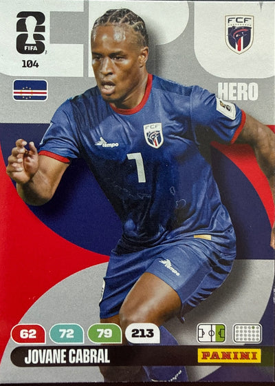 Jovane Cabral – Panini Adrenalyn XL FIFA World Cup 2026 – #104