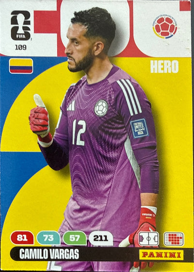 Camilo Vargas – Panini Adrenalyn XL FIFA World Cup 2026 – #109