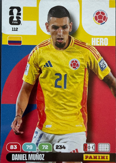 Daniel Muñoz – Panini Adrenalyn XL FIFA World Cup 2026 – #112