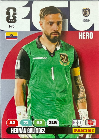 Hernán Galíndez – Panini Adrenalyn XL FIFA World Cup 2026 – #145