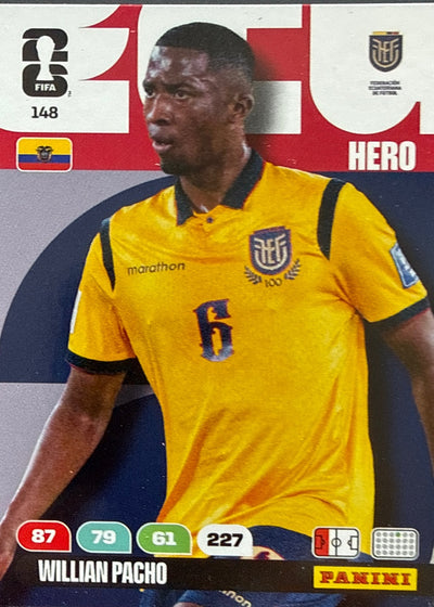 Willian Pacho – Panini Adrenalyn XL FIFA World Cup 2026 – #148
