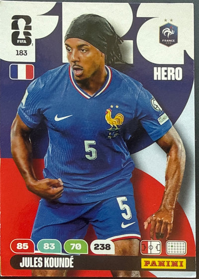 Jules Koundé – Panini Adrenalyn XL FIFA World Cup 2026 – #183