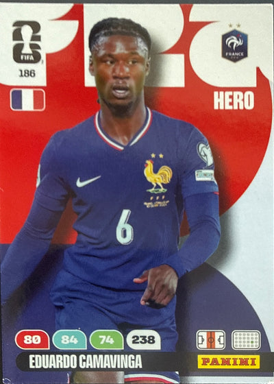 Eduardo Camavinga – Panini Adrenalyn XL FIFA World Cup 2026 – #186