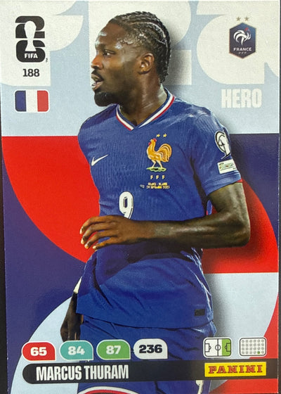 Marcus Thuram – Panini Adrenalyn XL FIFA World Cup 2026 – #188
