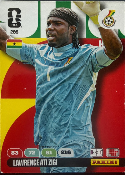 Lawrence Ati Zigi – Panini Adrenalyn XL FIFA World Cup 2026 – #205