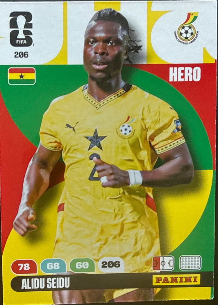 Alidu Seidu – Panini Adrenalyn XL FIFA World Cup 2026 – #206