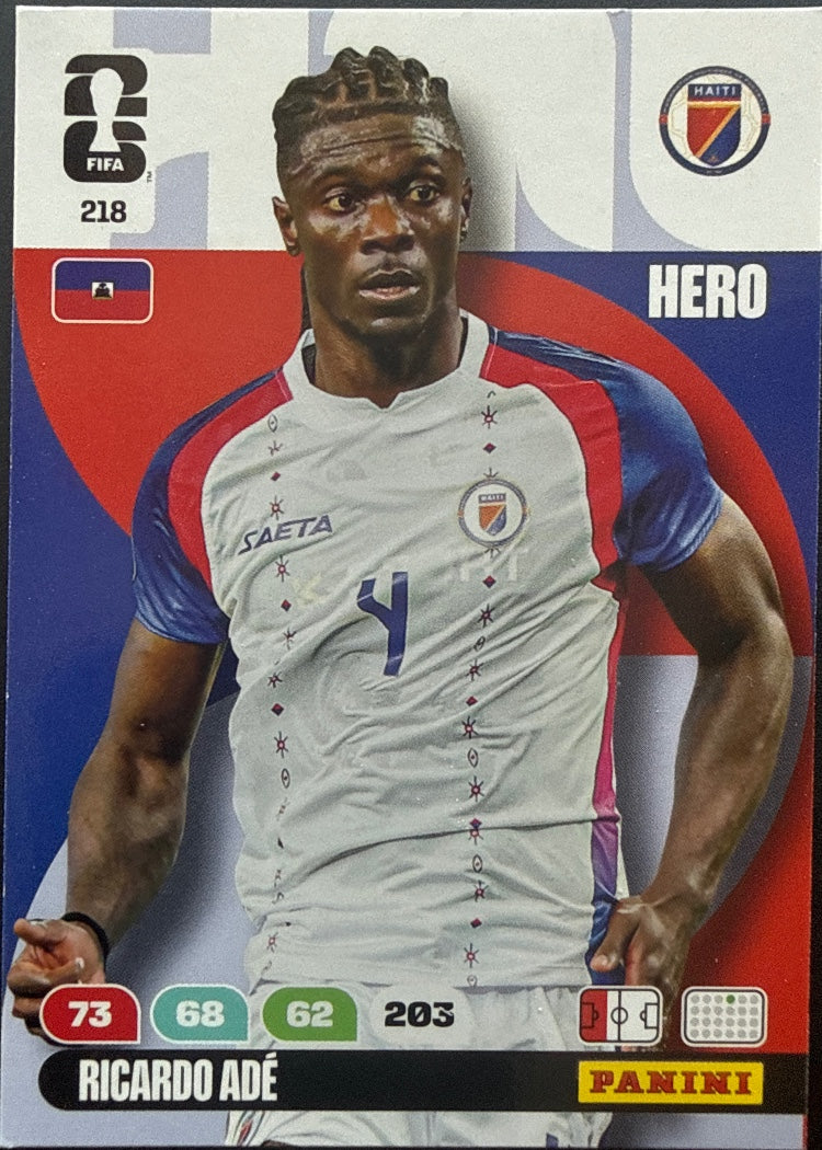 Ricardo Adé – Panini Adrenalyn XL FIFA World Cup 2026 – #218