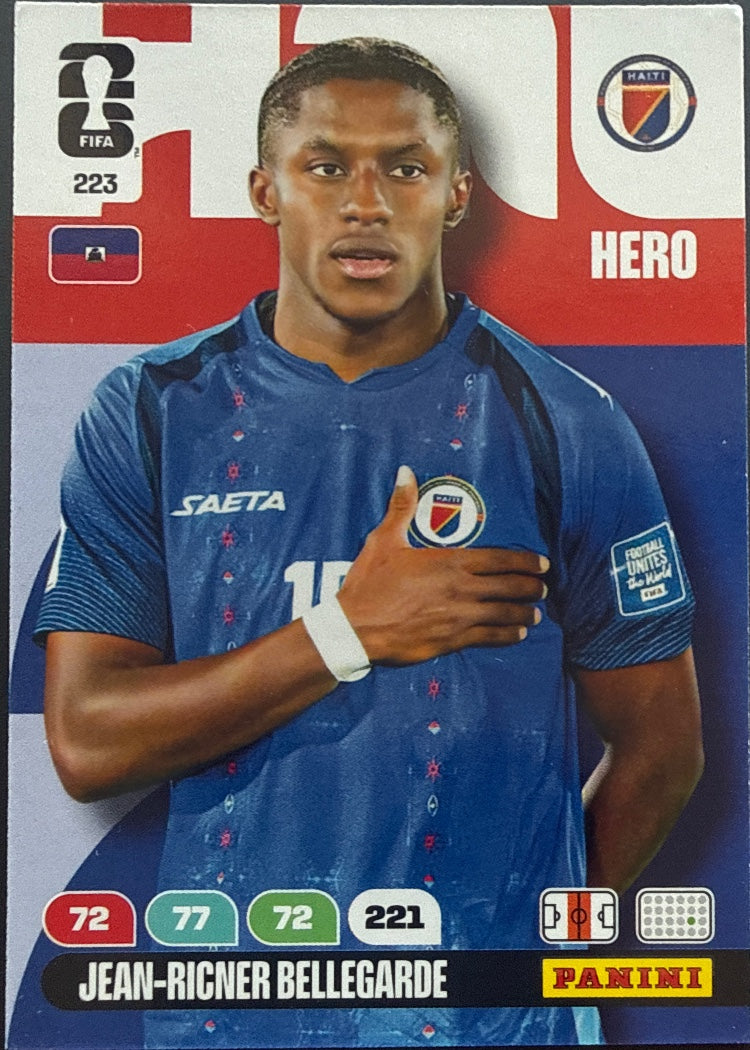 Jean-Ricner Bellegarde – Panini Adrenalyn XL FIFA World Cup 2026 – #223