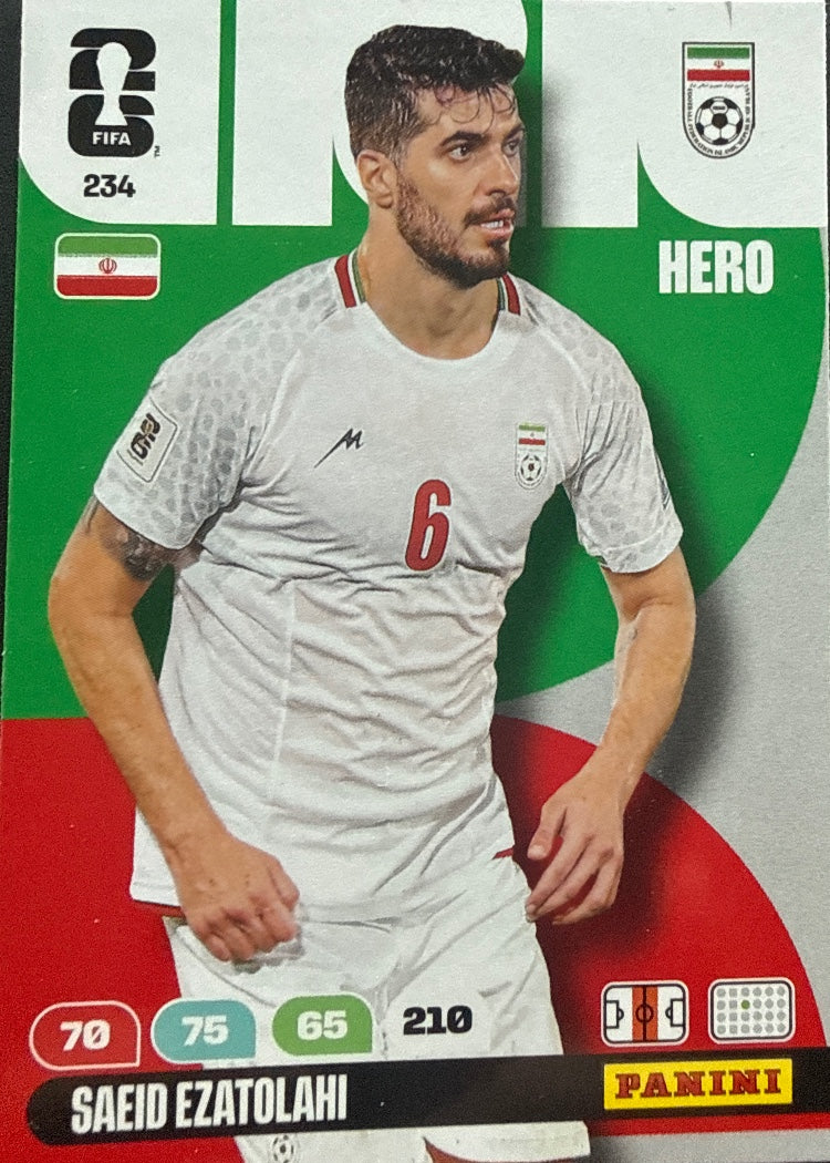 Saeid Ezatolahi – Panini Adrenalyn XL FIFA World Cup 2026 – #234