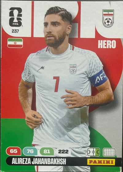 Alireza Jahanbakhsh – Panini Adrenalyn XL FIFA World Cup 2026 – #237