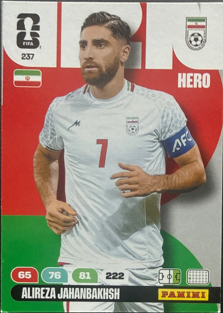 Alireza Jahanbakhsh – Panini Adrenalyn XL FIFA World Cup 2026 – #237