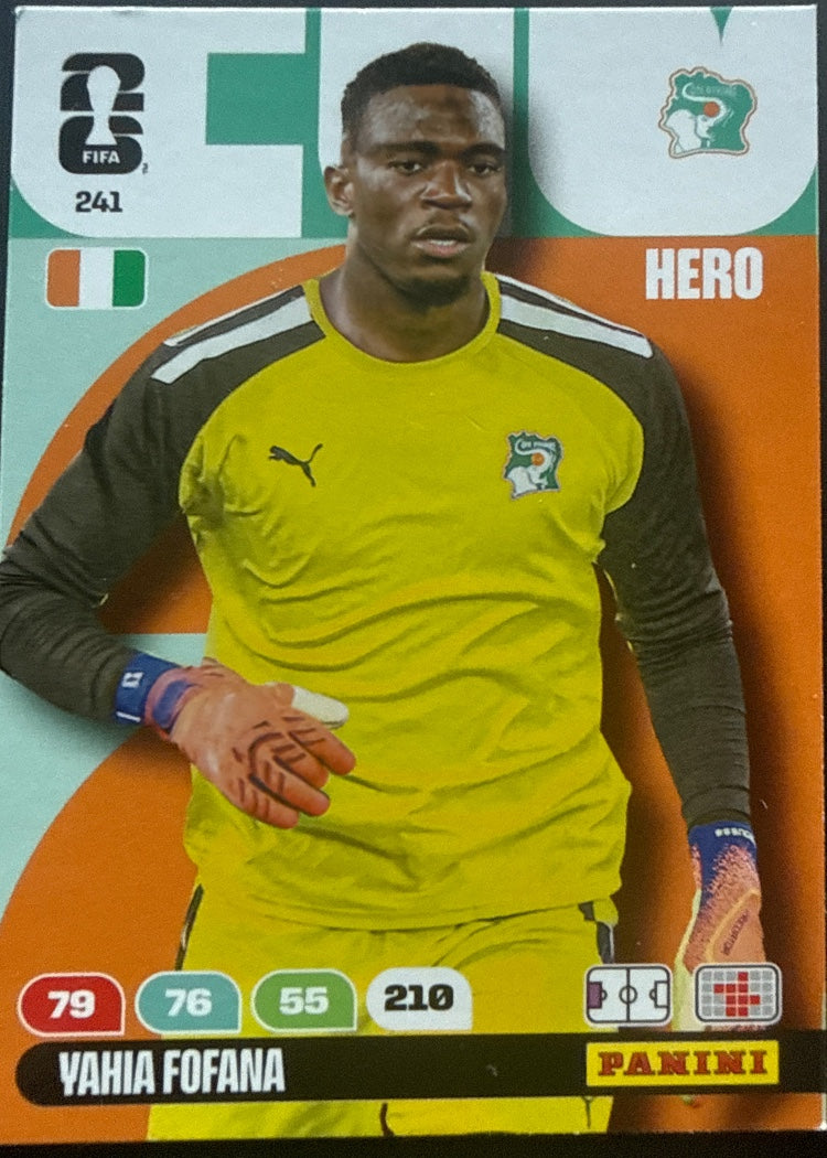 Yahia Fofana – Panini Adrenalyn XL FIFA World Cup 2026 – #241