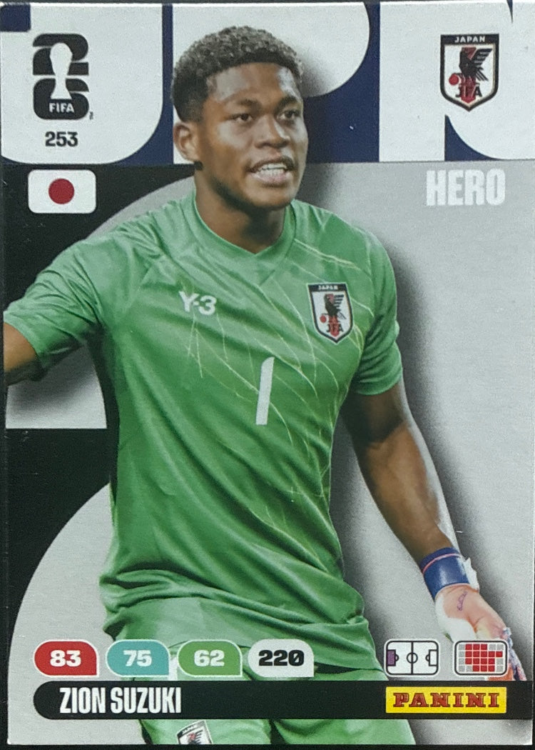 Zion Suzuki – Panini Adrenalyn XL FIFA World Cup 2026 – #253