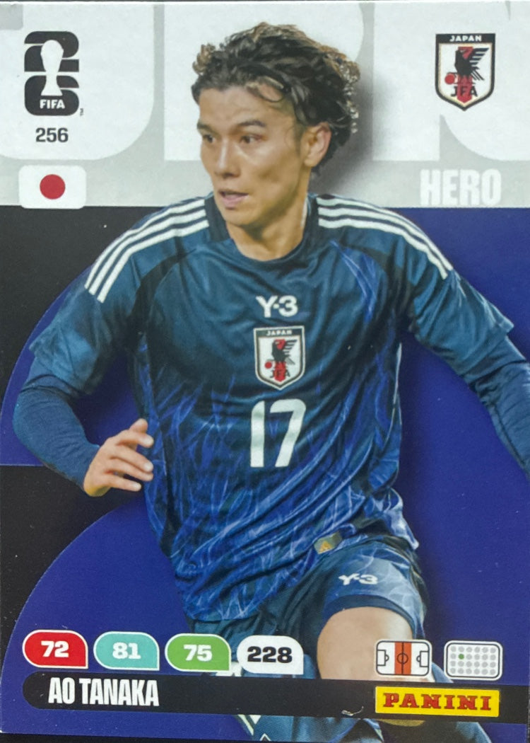 Ao Tanaka – Panini Adrenalyn XL FIFA World Cup 2026 – #256