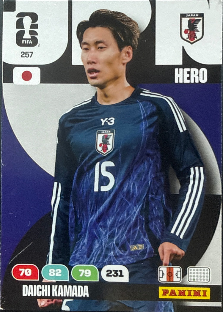 Daichi Kamada – Panini Adrenalyn XL FIFA World Cup 2026 – #257