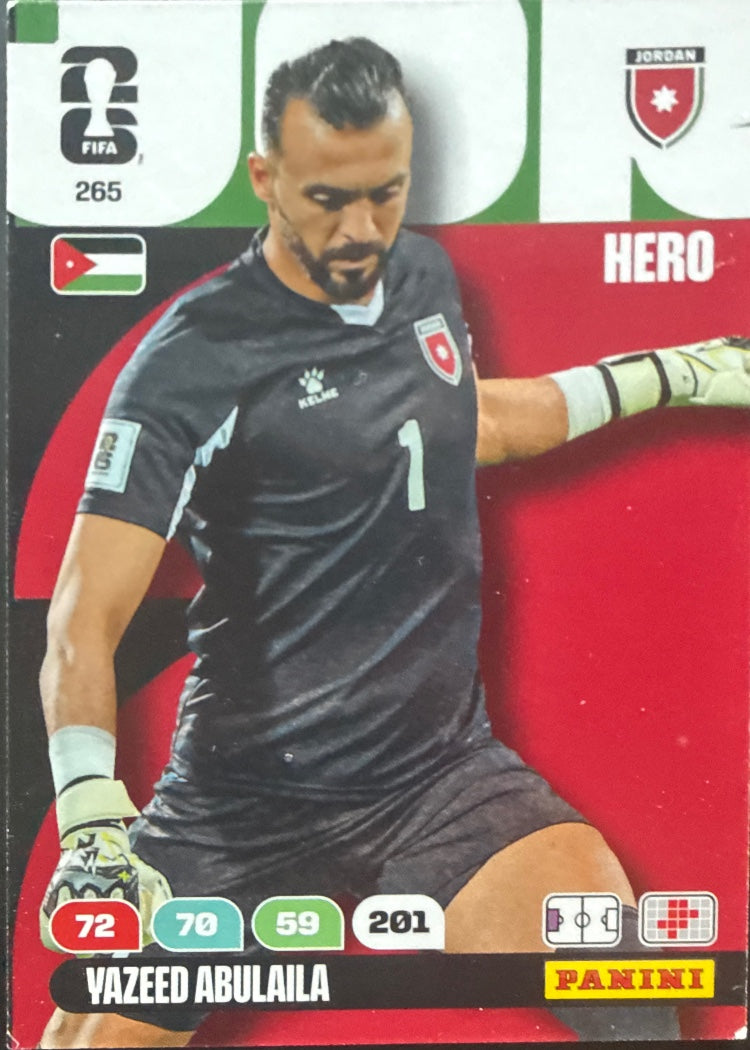 Yazeed Abulaila – Panini Adrenalyn XL FIFA World Cup 2026 – #265