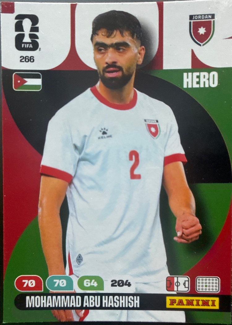 Mohammad Abu Hashish – Panini Adrenalyn XL FIFA World Cup 2026 – #266