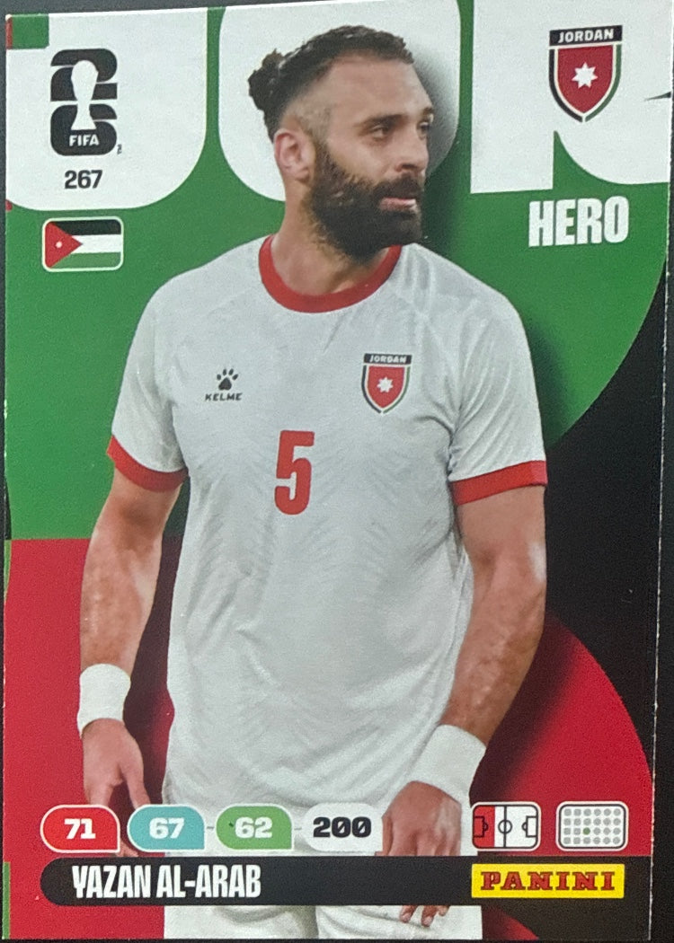 Yazan al-Arab – Panini Adrenalyn XL FIFA World Cup 2026 – #267
