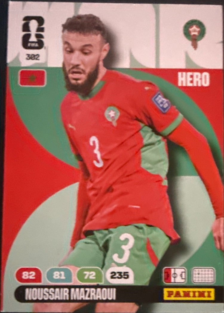 Noussair Mazraoui – Panini Adrenalyn XL FIFA World Cup 2026 – #302