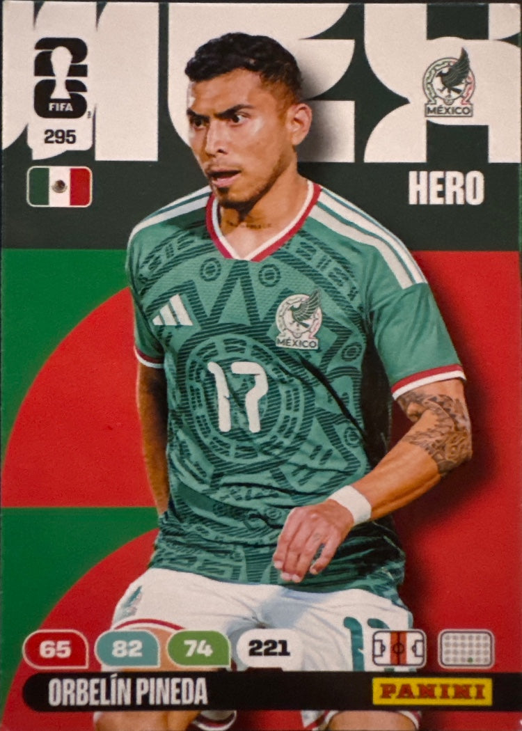 Orbelín Pineda – Panini Adrenalyn XL FIFA World Cup 2026 – #295