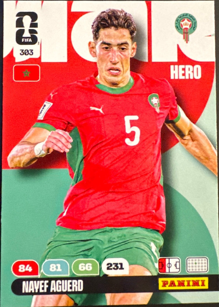 Nayef Aguerd – Panini Adrenalyn XL FIFA World Cup 2026 – #303