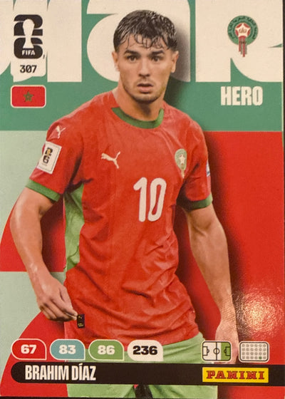 Brahim Díaz – Panini Adrenalyn XL FIFA World Cup 2026 – #307