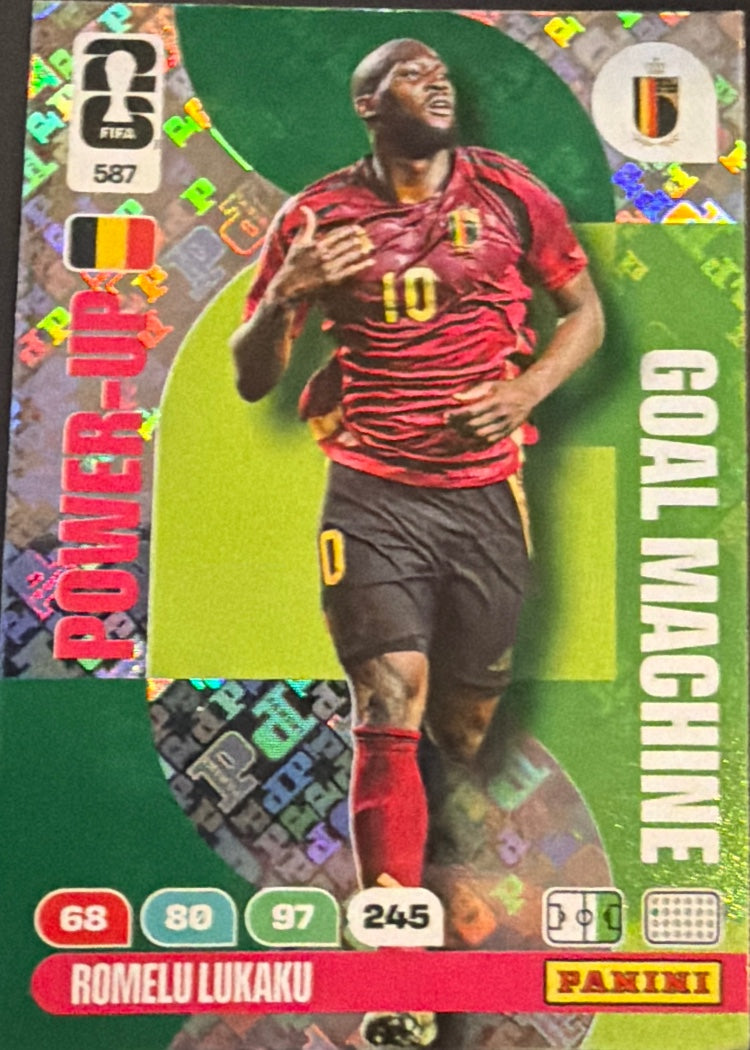Romelu Lukaku – Panini Adrenalyn XL FIFA World Cup 2026 – #587