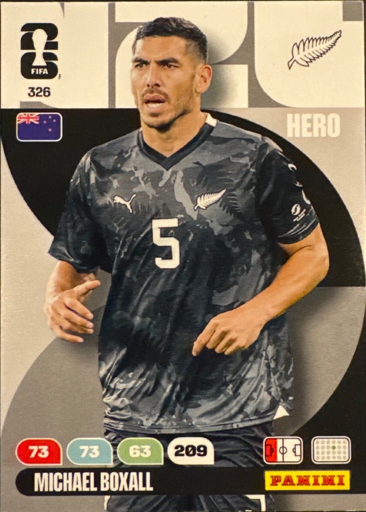 Michel Boxall – Panini Adrenalyn XL FIFA World Cup 2026 – #326