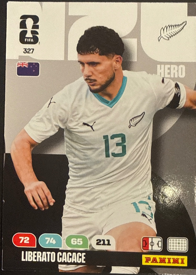 Liberato Cacace – Panini Adrenalyn XL FIFA World Cup 2026 – #327