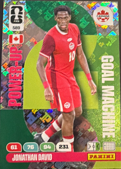 Jonathan David – Panini Adrenalyn XL FIFA World Cup 2026 – #589