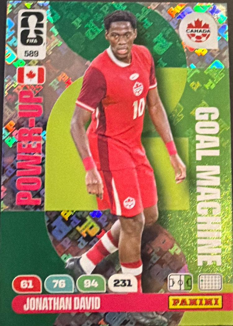 Jonathan David – Panini Adrenalyn XL FIFA World Cup 2026 – #589