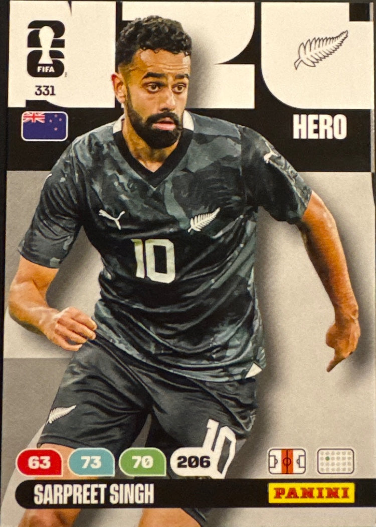Sarpreet Singh – Panini Adrenalyn XL FIFA World Cup 2026 – #331
