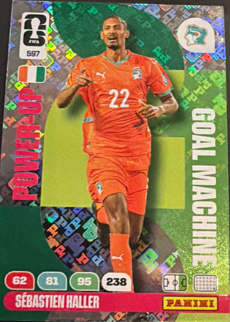 Sebastien Haller – Panini Adrenalyn XL FIFA World Cup 2026 – #597
