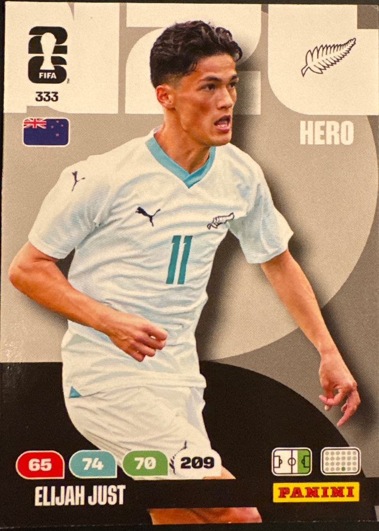 Elijah Just – Panini Adrenalyn XL FIFA World Cup 2026 – #333