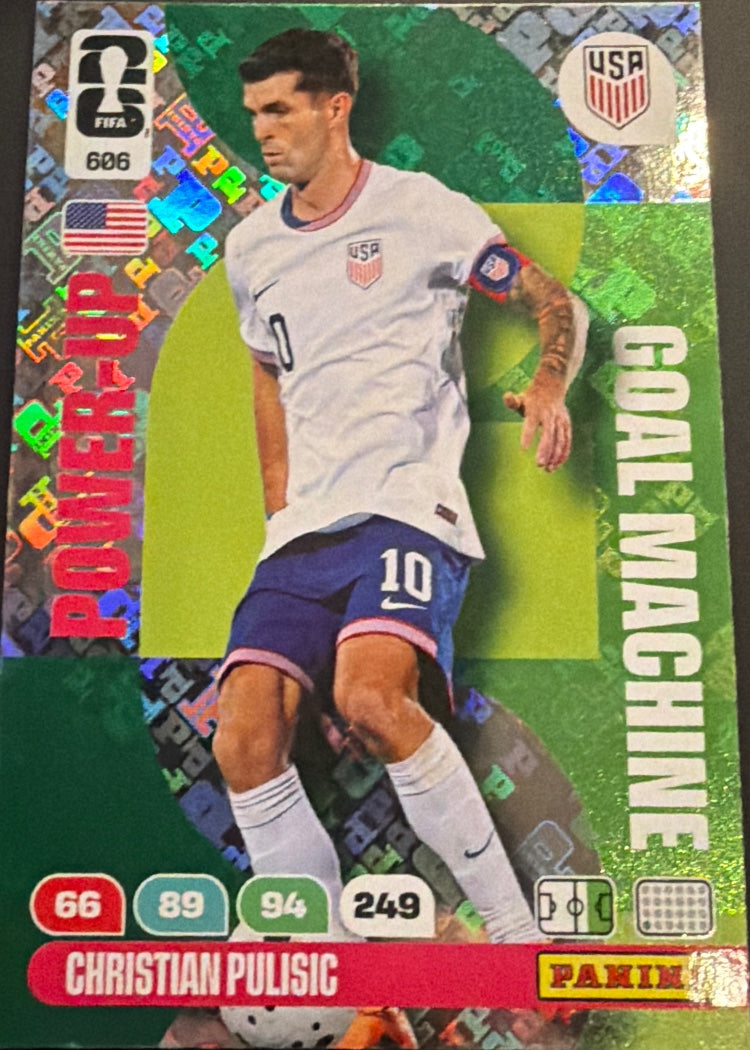 Christian Pulisic – Panini Adrenalyn XL FIFA World Cup 2026 – #606