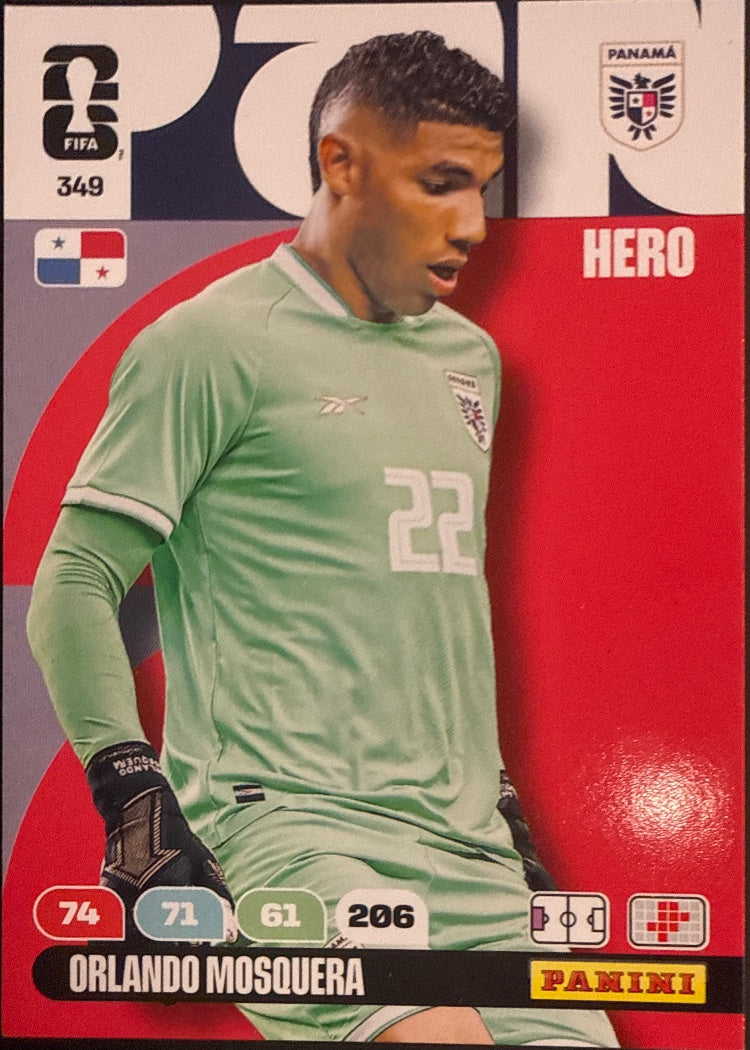Orlando Mosquera – Panini Adrenalyn XL FIFA World Cup 2026 – #349