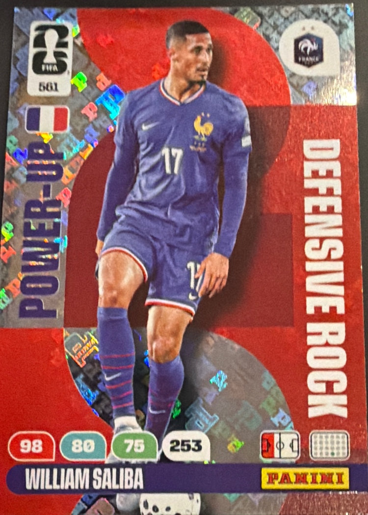 William Saliba – Panini Adrenalyn XL FIFA World Cup 2026 – #561