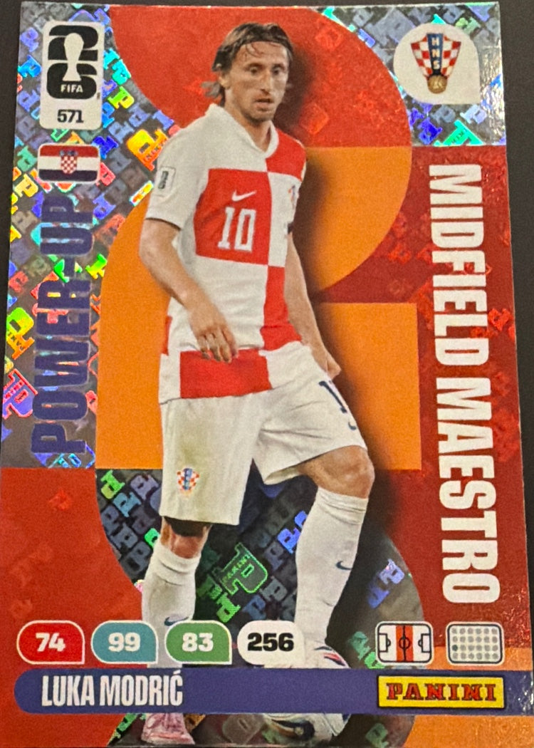 Luka Modrić – Panini Adrenalyn XL FIFA World Cup 2026 – #571