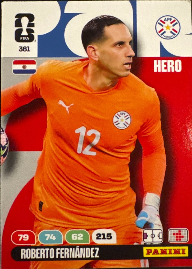 Roberto Fernández – Panini Adrenalyn XL FIFA World Cup 2026 – #361