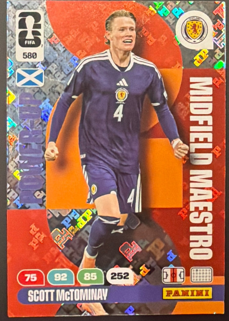 Scott McTominay – Panini Adrenalyn XL FIFA World Cup 2026 – #580