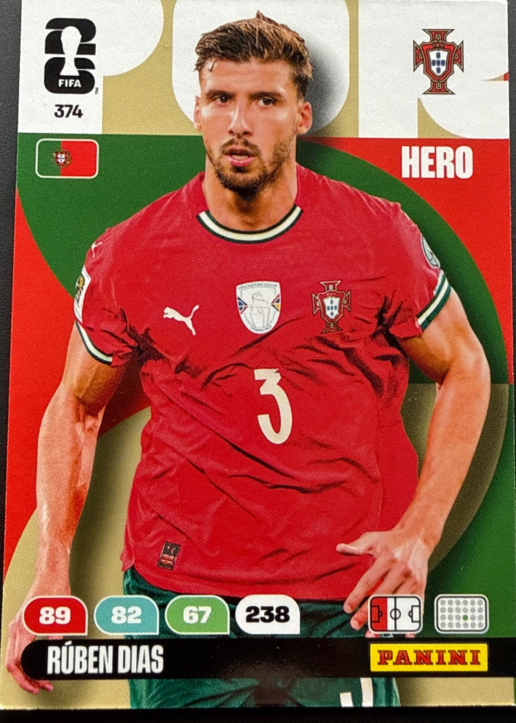 Rúben Dias – Panini Adrenalyn XL FIFA World Cup 2026 – #374