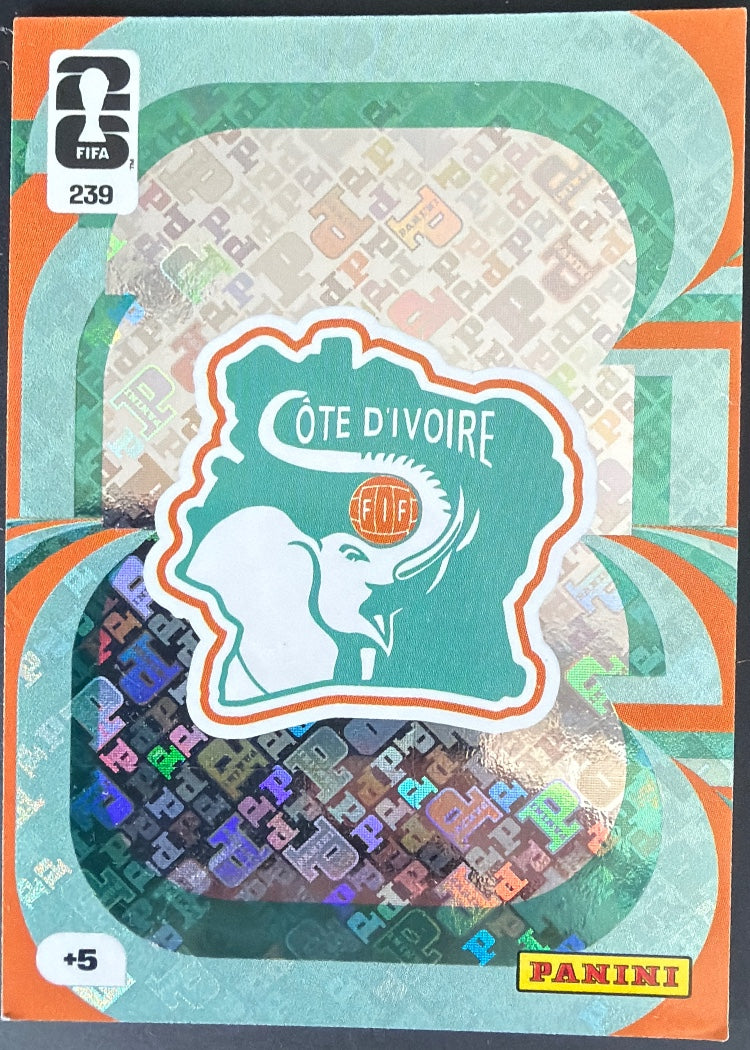 Team Logo – Panini Adrenalyn XL FIFA World Cup 2026 – #239